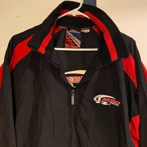 Speedgear Penske Racing’s Jacket Mens Large Full Front Zip‎ Pockets Black-Red